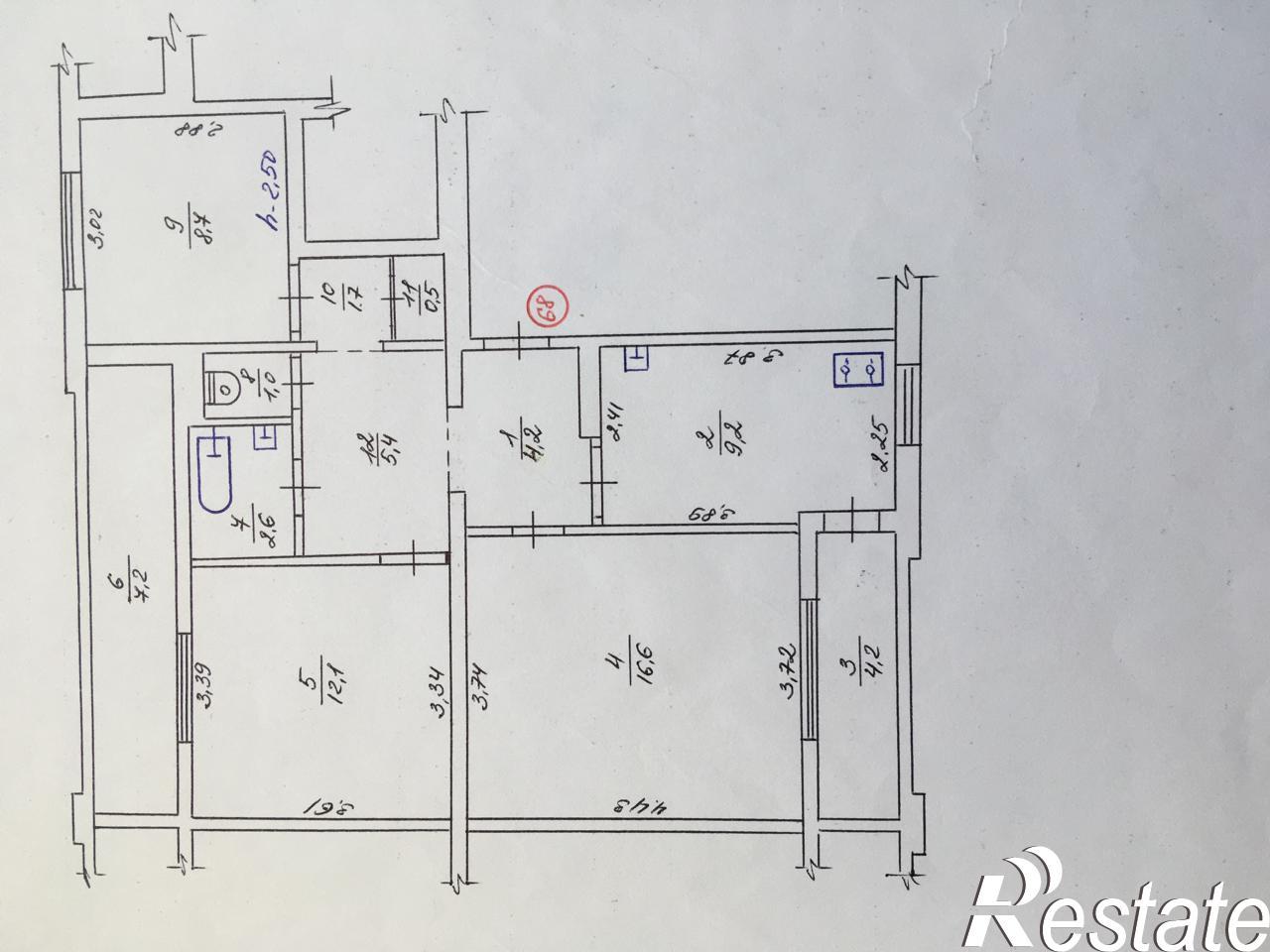 Купить комнату за 3 600 000 рублей на Проспект Октябрьской Революции, 22/5