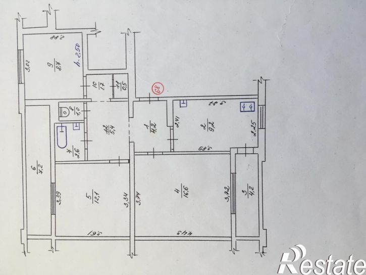 Комната Проспект октябрьской оеволюции севастополь, 22/5