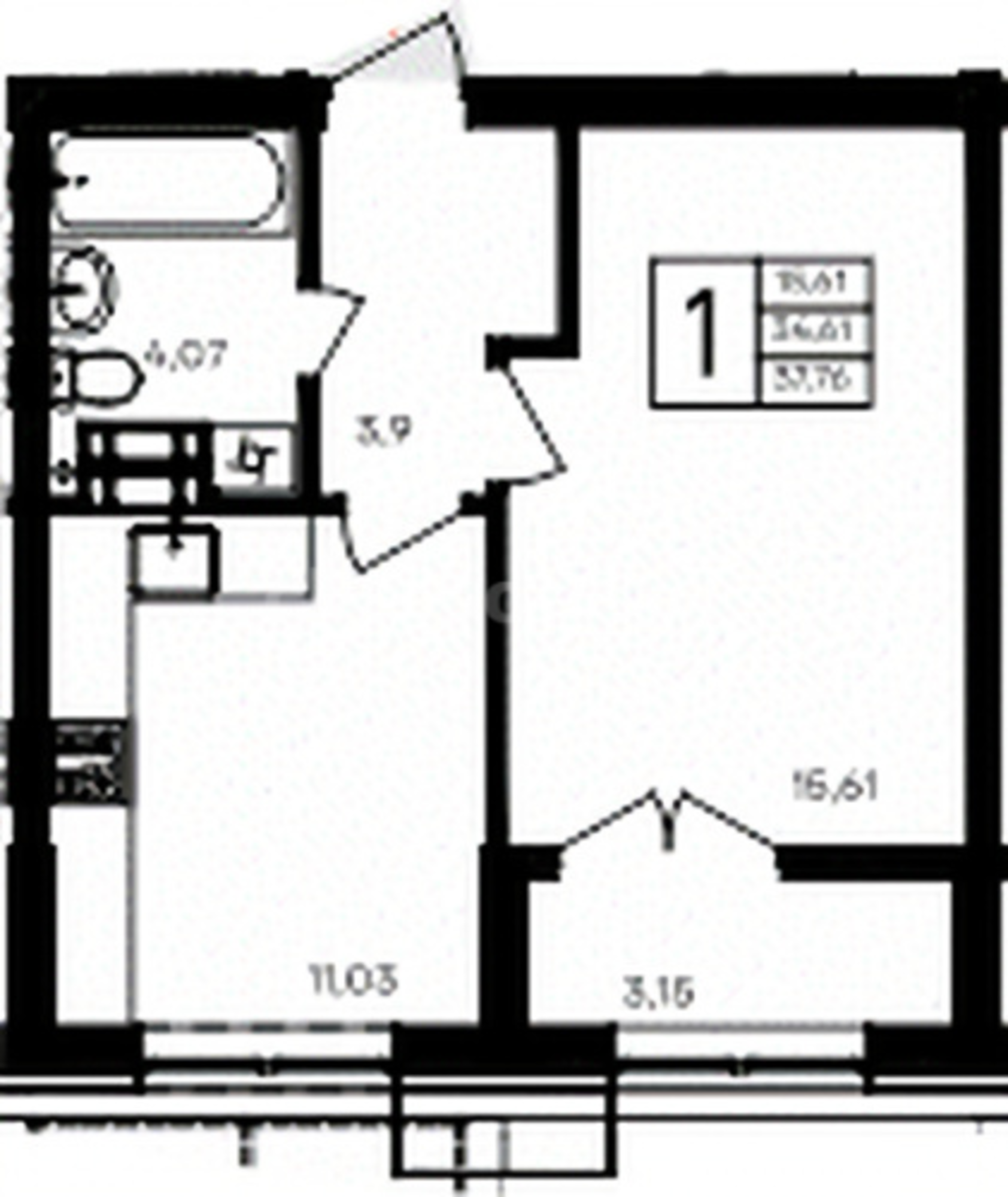 Купить квартиру за 8 307 200 рублей на Мате Залки улица, д.86