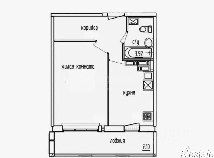 1-комн квартира ул Челнокова, 29 1,  д. 29 1,  к. 1
