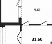 1-комн, 32 кв м, этаж 4/5 ул Челнокова, 17 1