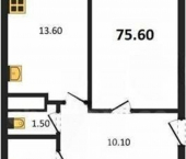 3-комн, 76 кв м, этаж 1/9 улица Токарева, 18Д к2