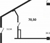 1-комн, 71кв м, этаж 5/5 Севастополь, улица Лётчиков, 10