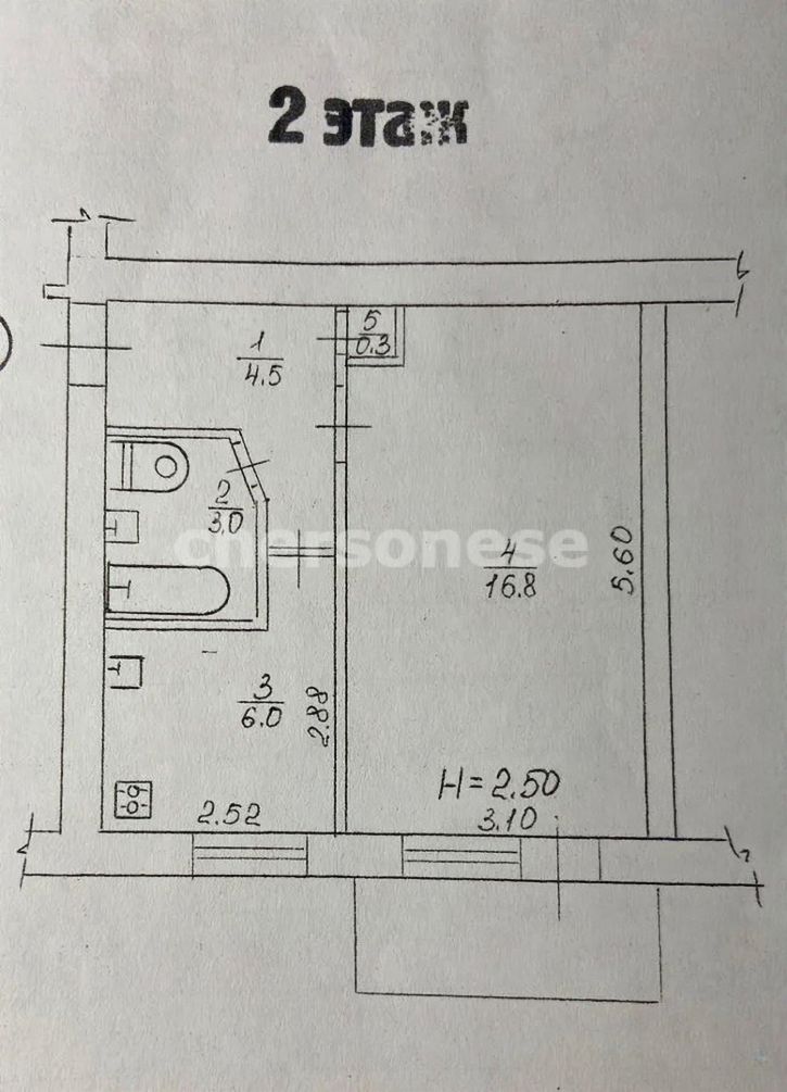 1-комн квартира Глухова улица, д.5
