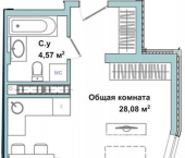 -комн, 38.9 кв м, этаж 5/5 Летчиков улица, д.10