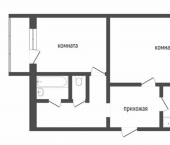 2-комн, 53кв м, этаж 5/9 Севастополь, улица Горпищенко, 139