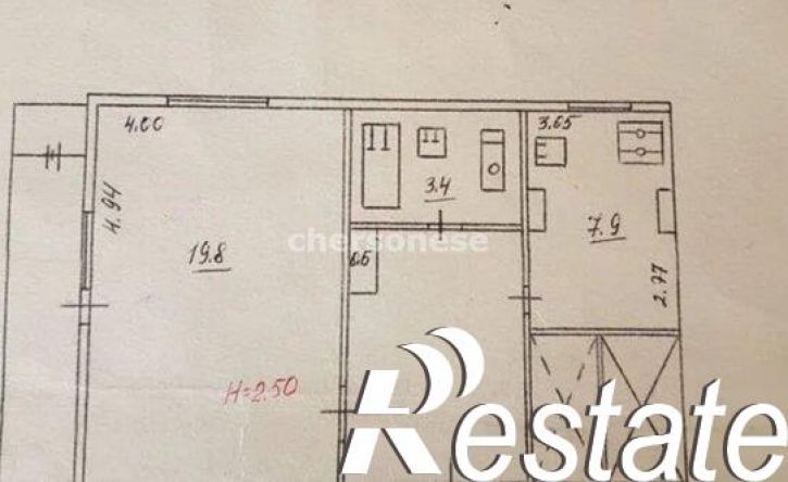 1-комн квартира проспект Генерала Острякова, 133,  д. 133