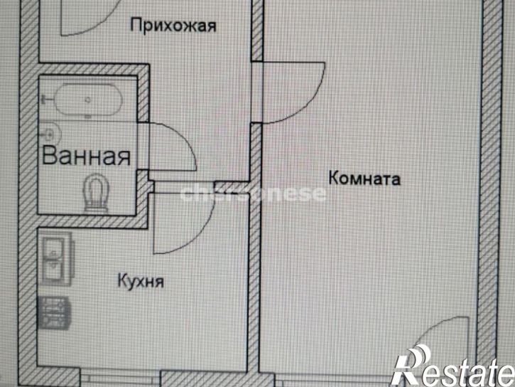 1-комн квартира Античный проспект, д.10