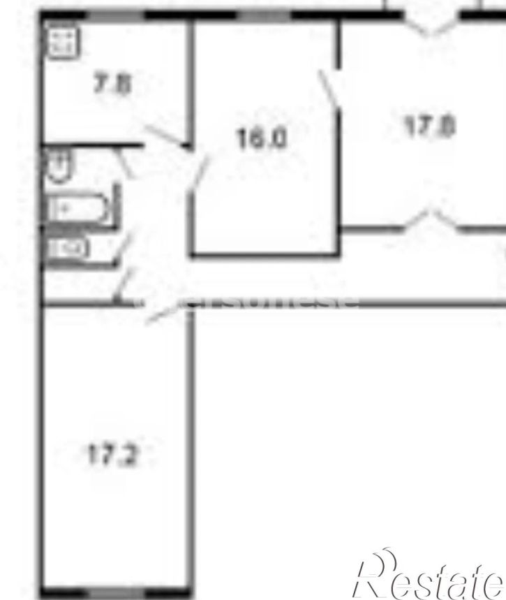 3-комн квартира улица Инженерная, д.6